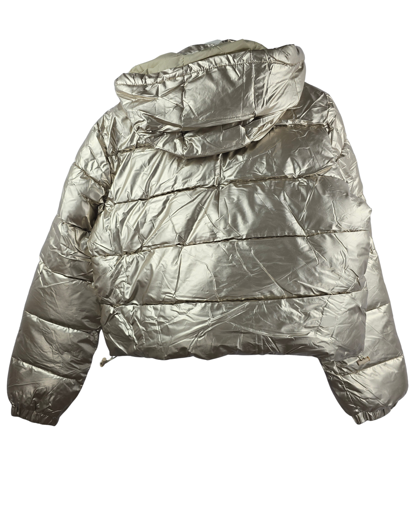 Chaqueton acolchado metalizado cobre