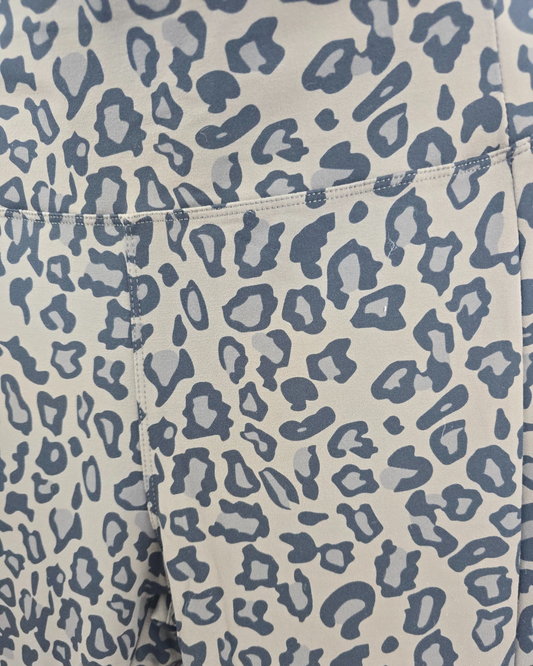 Leggins de animal print campana