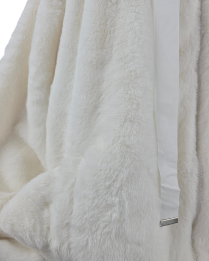 Bomber de pelitos forrada con bolsillos