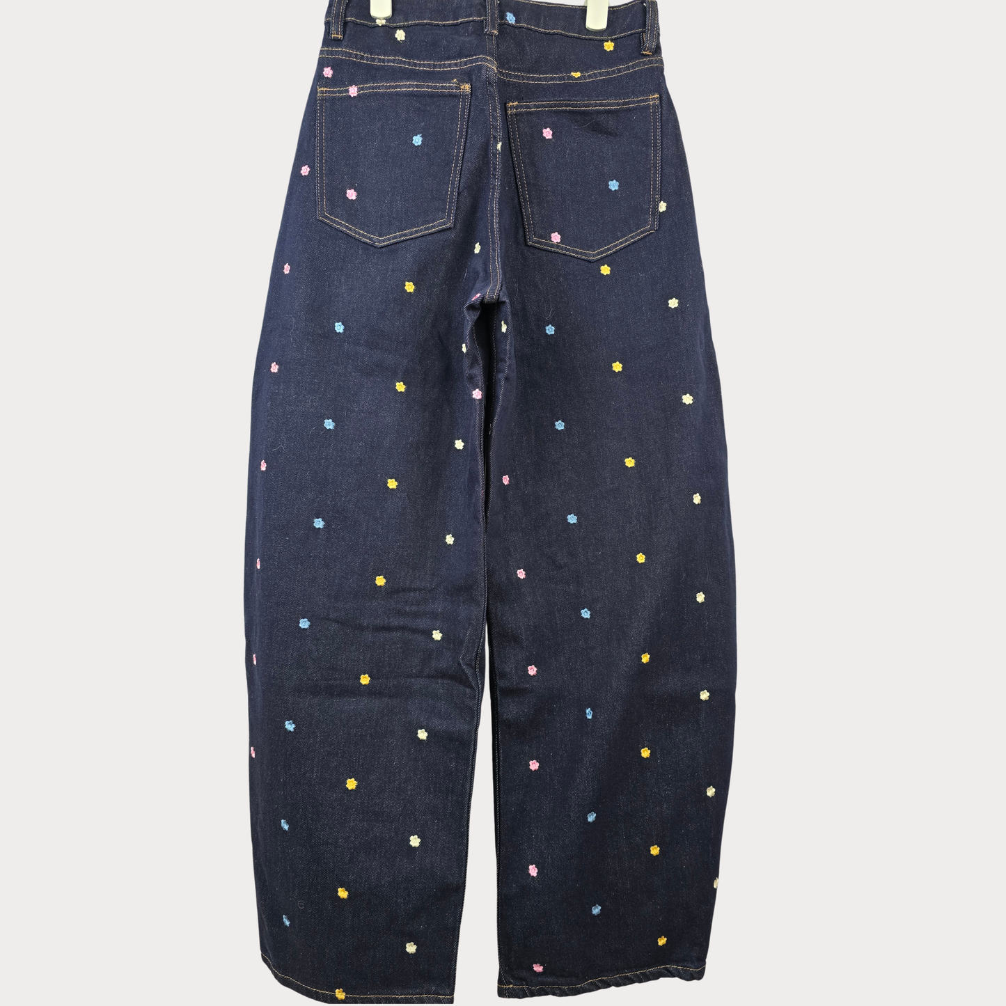 Vaquero Bordado de mujer Globo