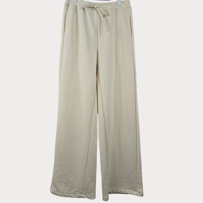 Pantalón Chandal Recto Beig y marron