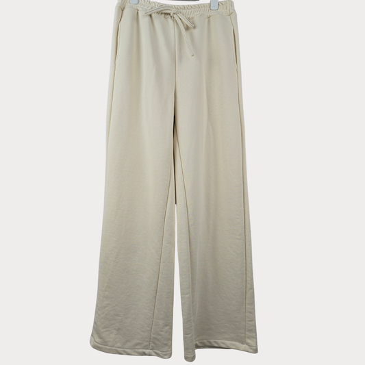 Pantalón Chandal Recto Beig y marron