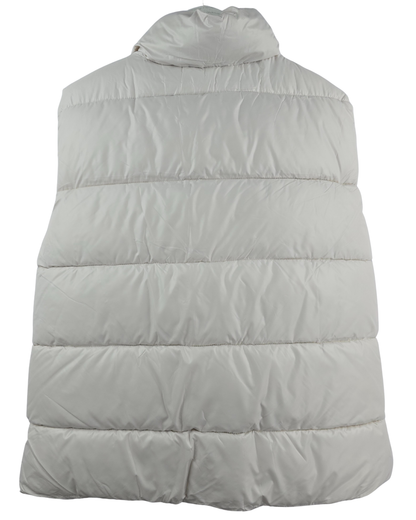 Chaqueton acolchado entrelazado sin manga