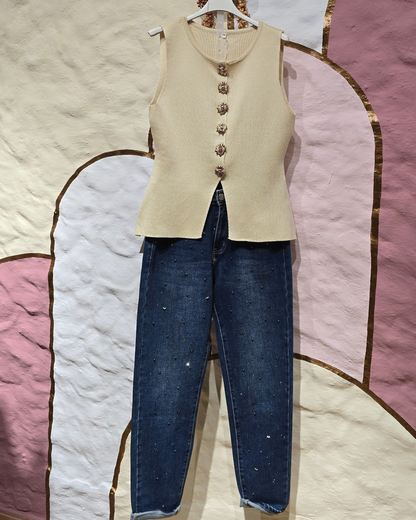 Vaquero Tachuelas Estrellas